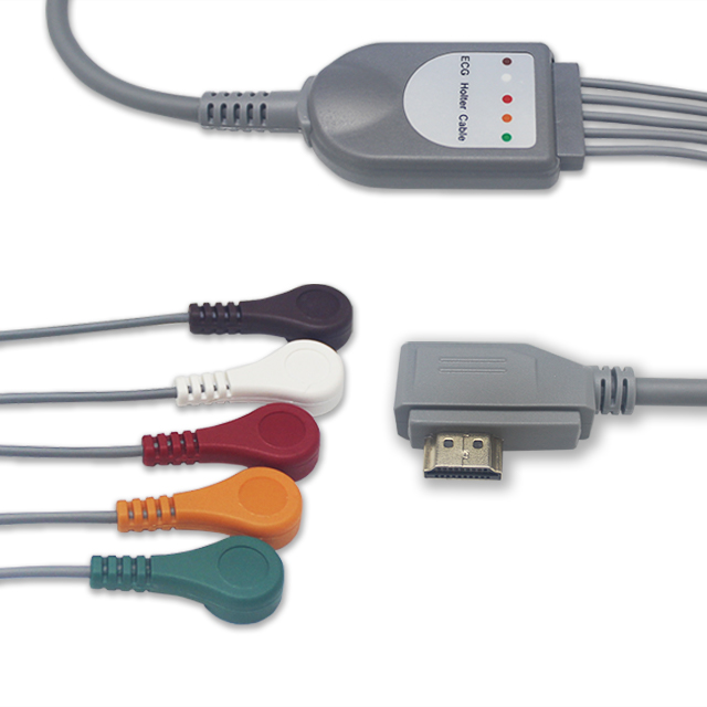 Borsam Holter ECG Cable (G51129S）
