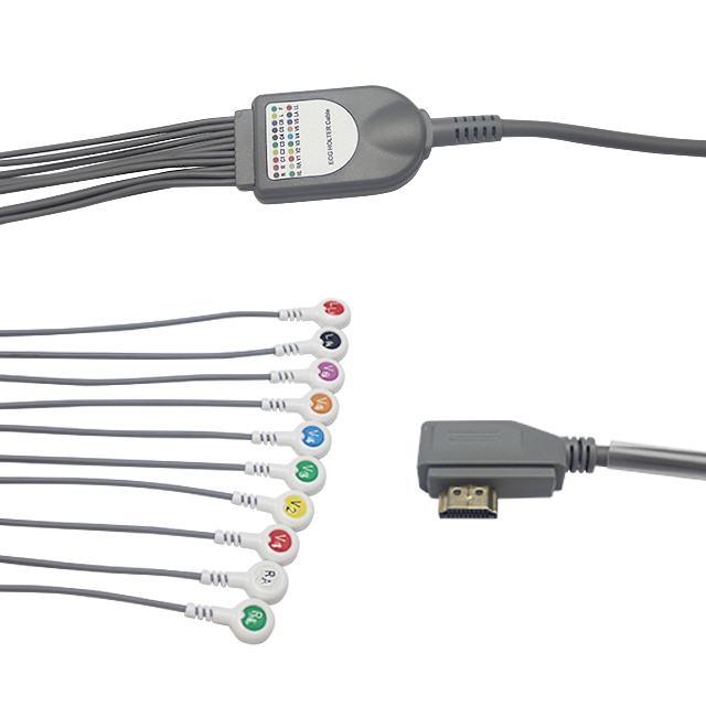 Carewell Holter ECG Cable (G11142S）