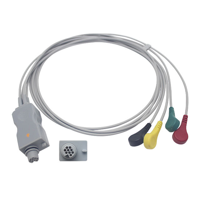 Fukuda Denshi Holter ECG Cable (G412FT）